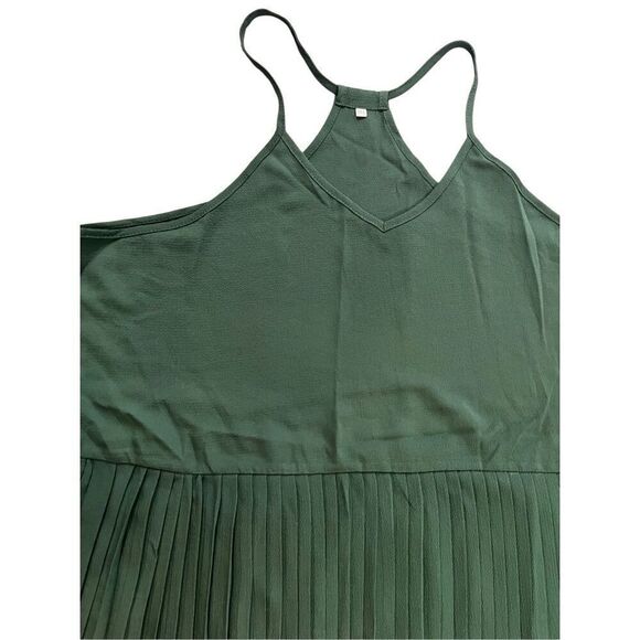 VCAY Ruffle Hem Rib-Knit Cami Top size 2XL - Picture 6 of 8